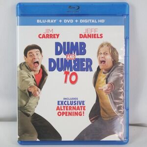 Dumb and Dumber To Blu-Ray DVD Movie